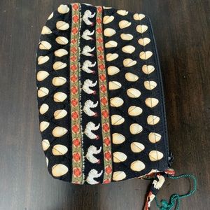 Vera Bradley Chanticleer small make up bag